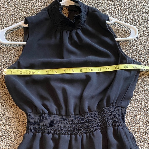 STATE Black Ruffled Mini Dress - Picture 5 of 8